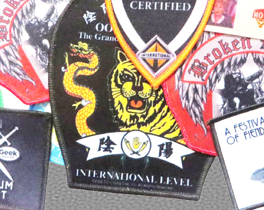 Sublimation Print Patches/Badges