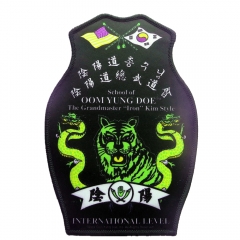 Costom Print Patches Merrowed Border Iron on Backing