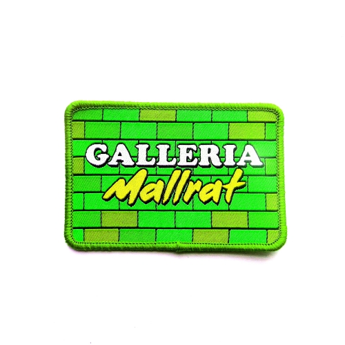 Costom Woven Patches With Merrow Border Iron on