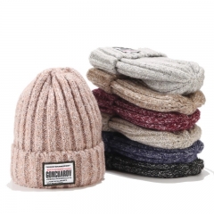 Custom 100% Acrylic Sport Winter Beanies / Knit Hat