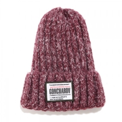 Custom 100% Acrylic Sport Winter Beanies / Knit Hat