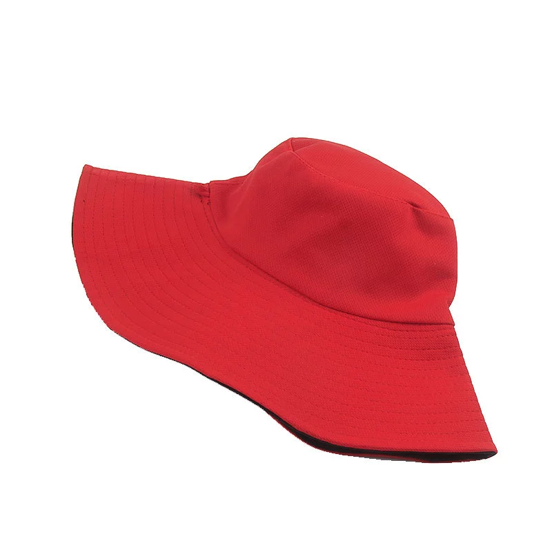 Custom Cotton Bucket Hats Wide Brim Fisherman Hat