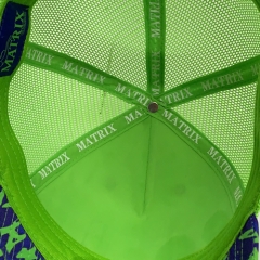 Custom Neon Color Patch Neon color Print Baseball CAP Hat