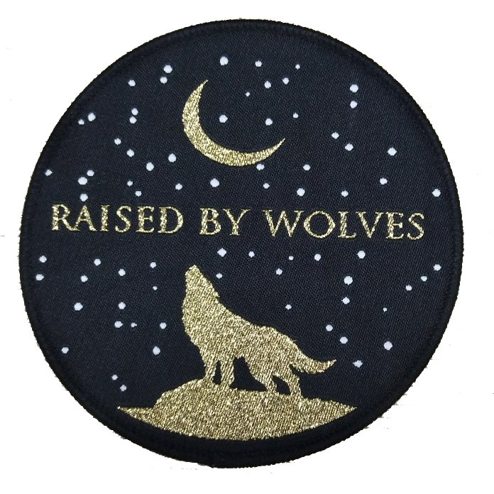 Costom Woven Patch With Metallic Thread
