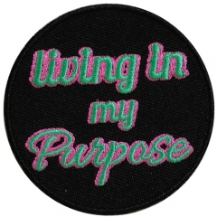 Fast turnaround Custom High Quality lowest price dye sublimate Embroidered patch with custom backing