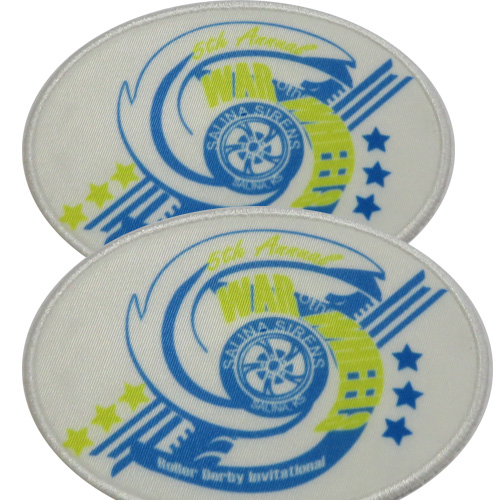 Fast turnaround Custom High Quality lowest price print fabric patch