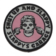 Custom Woven Patch Iron Backing