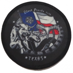 High Quality digital printed patch with paper backing