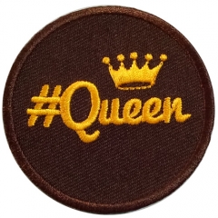 Fast turnaround Custom High Quality lowest price dye sublimate Embroidered patch with custom backing