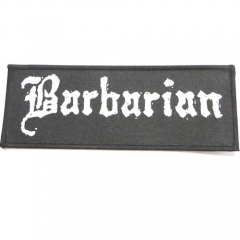 Fast turnaround Custom High Quality lowest price woven patch with paper backing