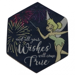 Fast turnaround Custom complex High Quality lowest price dye sublimate woven patch with custom backing
